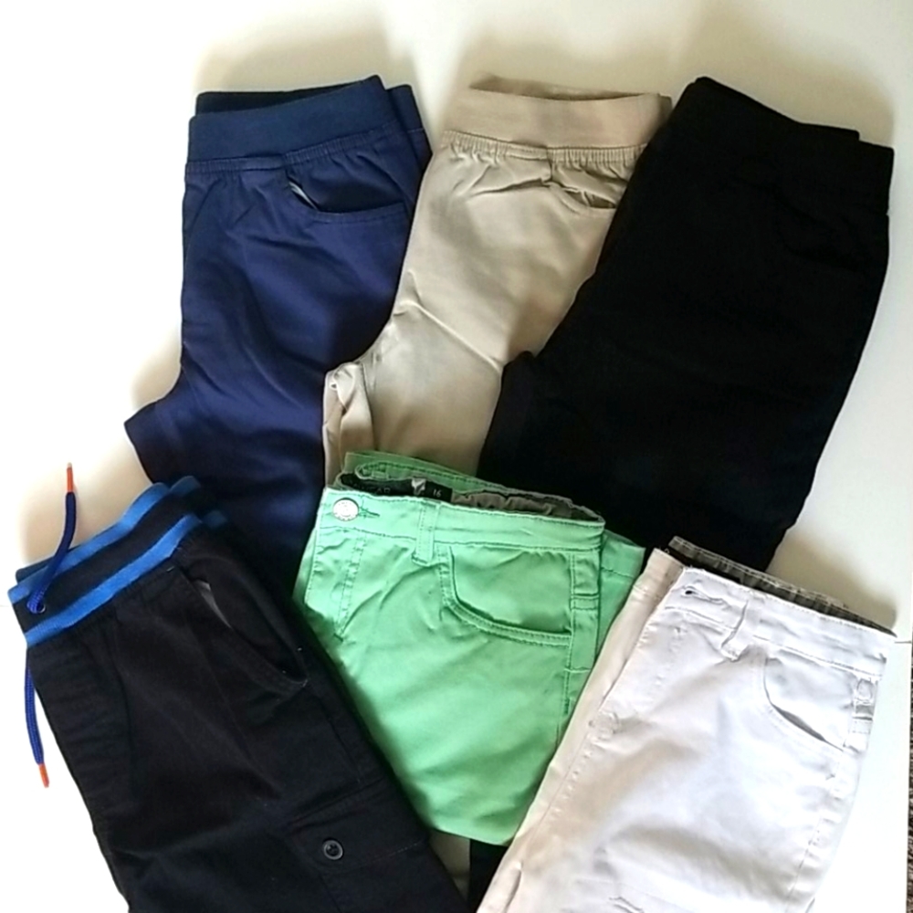 🐠 {All 6-Pack} Boy's Pants & Shorts (3+3)